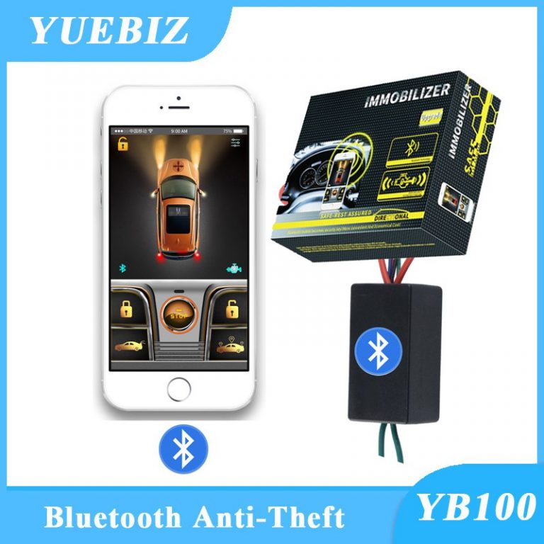 Bluetooth Vehicle immobilizer alarm system